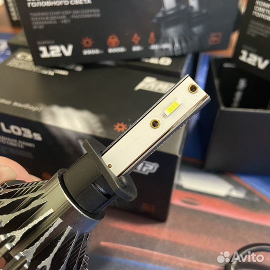 LED лампы н11 амп csp L03