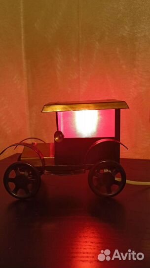 Светильник ночник СССР машина