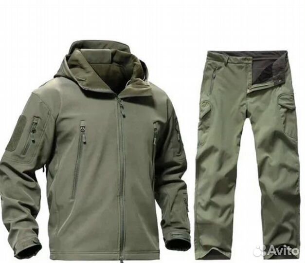 Костюм Soft Shell на толстом флисе