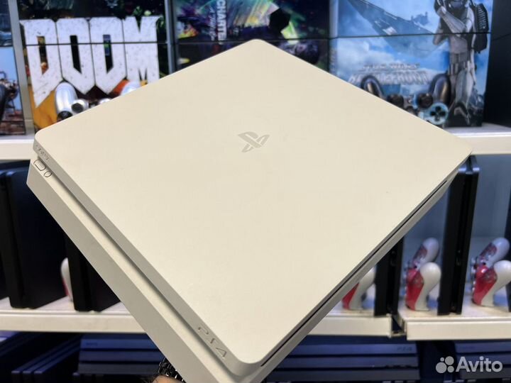 Sony playstation 4 ps4 slim 1tb limited white