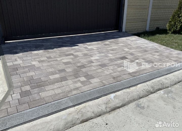 Тротуарная плитка с укладкой под ключ