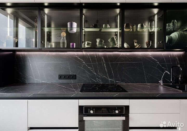 Прямая кухня на заказ под ключ