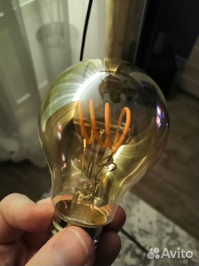 Торшер напольный лофт