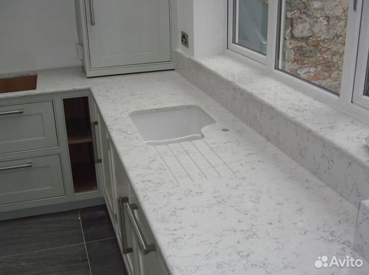 Подоконники из кварца