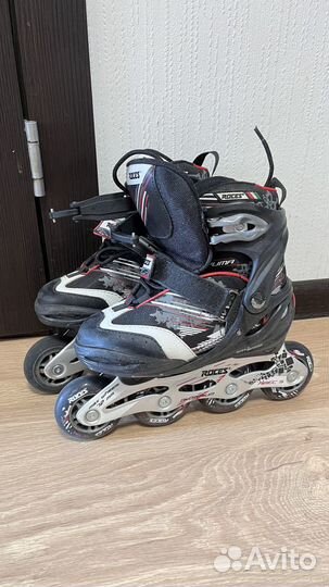 Роликовые коньки Roces раздвижные 30-35р