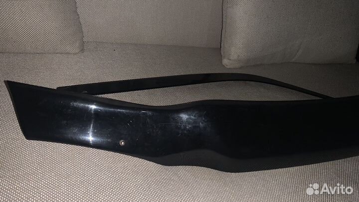 Дефлектор на renault logan 1