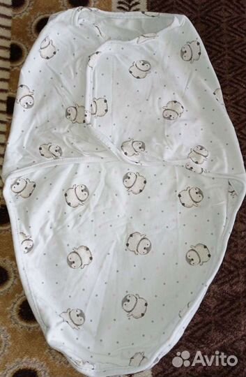 Кокон-пеленка на липучке
