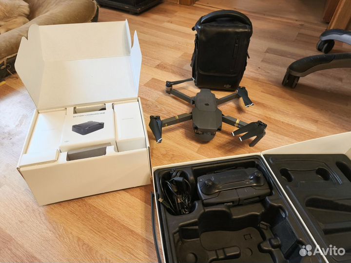 Квадрокоптер DJI Mavik Pro + fly more combo