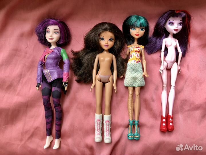 Куклы barbie, monster high, disney