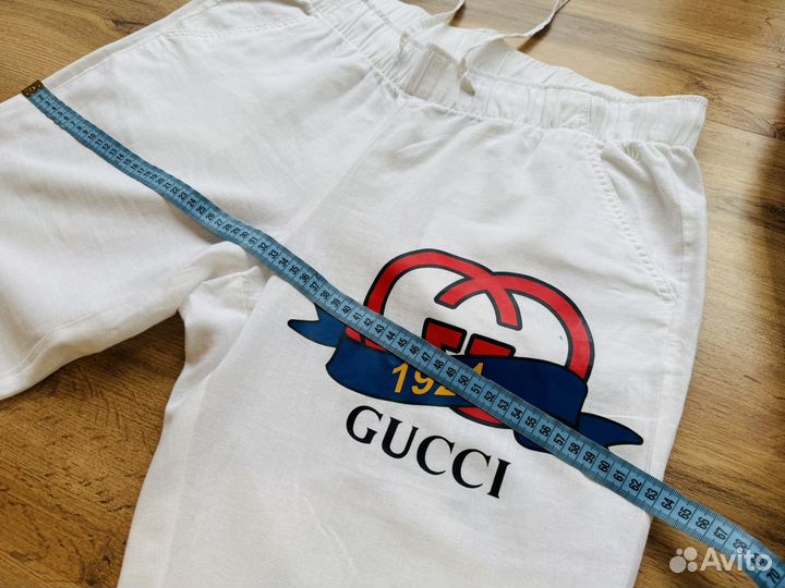 Брюки Gucci лен