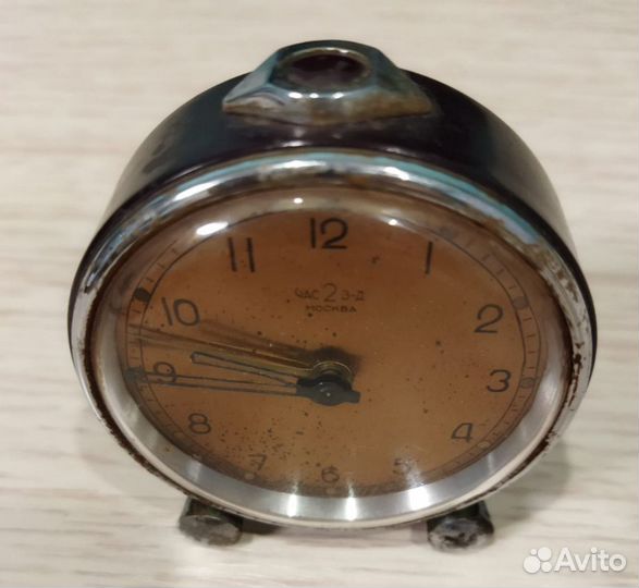 Будильник СССР, 1960-е годы, исправный