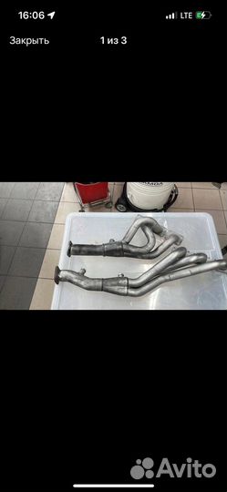 Выхлоп на BMW суперспринт Supersprint