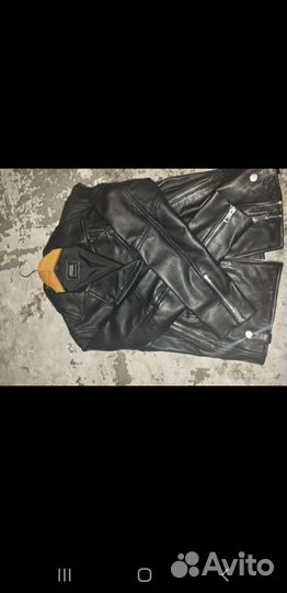 Куртка кожаная женская