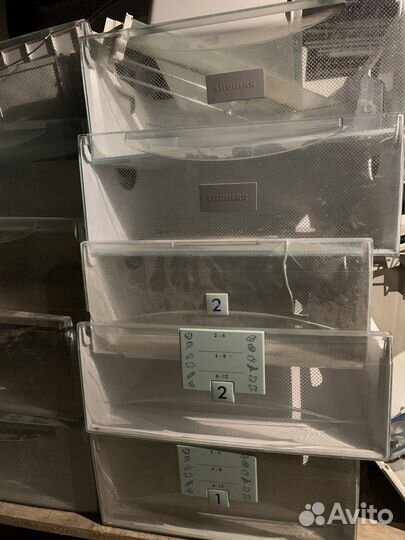Ящики от холодильника и морозилки