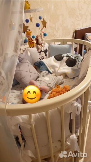 Premium baby кроватка-трансформер 7в1