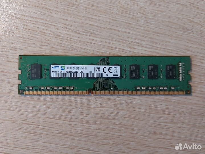 Оперативная память Samsung DDR3 8 gb