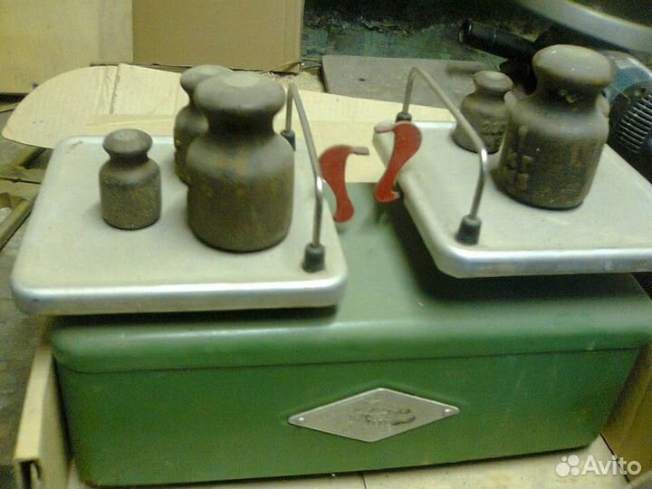 Весы с гирьками 1965г.в