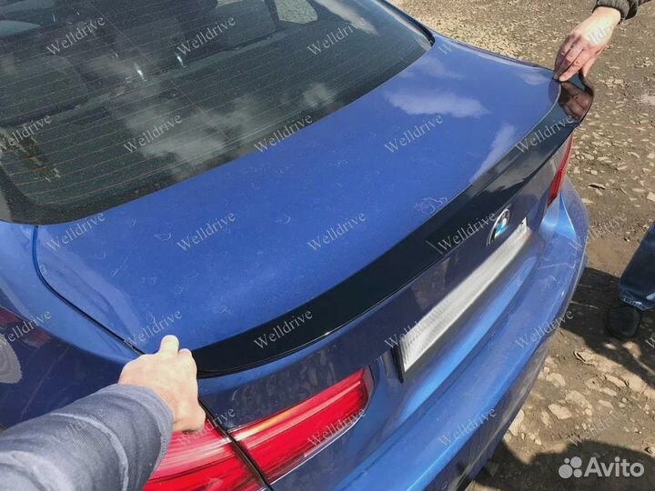 Спойлер BMW 3 F30 M4 черный