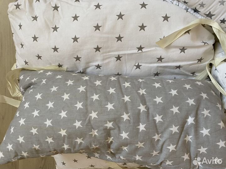 Кокон для новорожденных+бортики