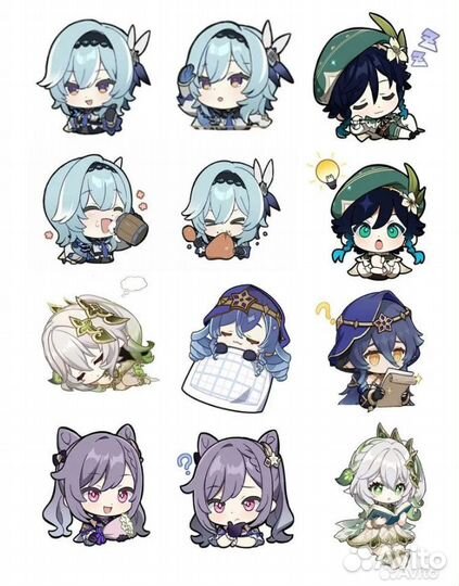 Аниме стикеры