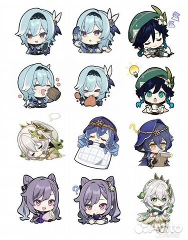 Аниме стикеры