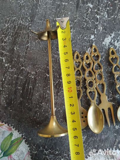 Кухонный набор латунь винтаж Англия