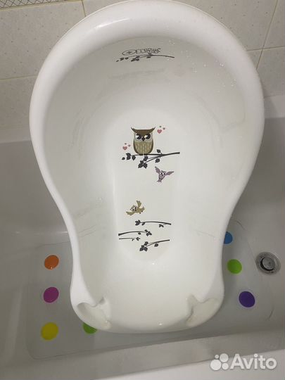 Ванночка для купания tega baby