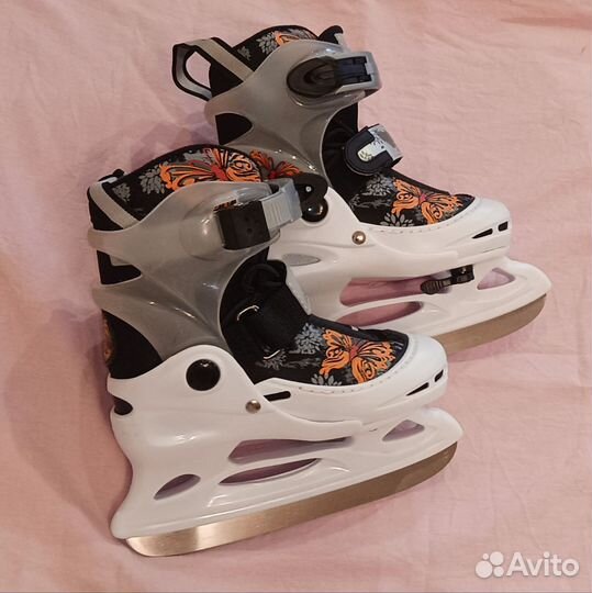 Коньки раздвижные, детские, 26-29 размер