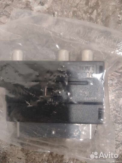 Переходник адаптер Scart - 3 rca