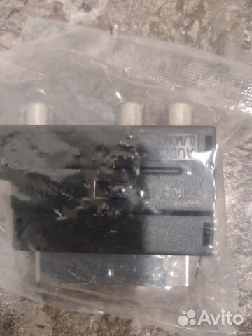 Переходник адаптер Scart - 3 rca