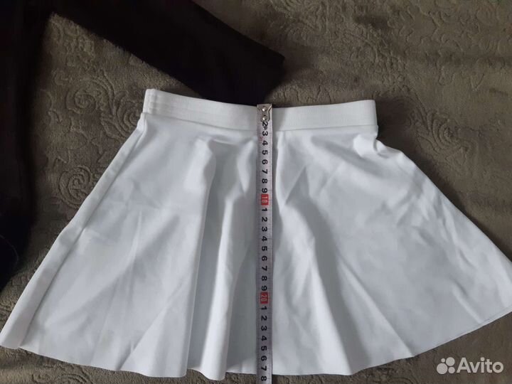 Гимнастический купальник+юбка 5-6 лет