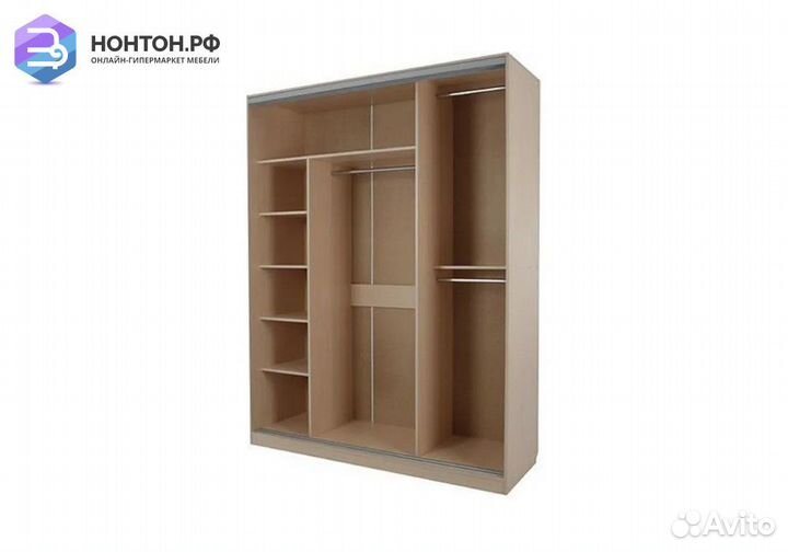 Шкаф-купе Бассо 7-600 57 дуб млечный