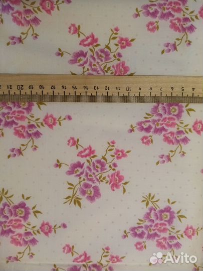 Батист времен СССР, разный, отрезы