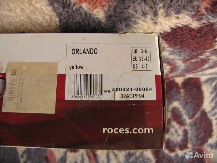 Ролики Roces с изменяемым размером