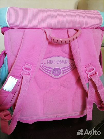 Ранец рюкзак школьный для девочки бу