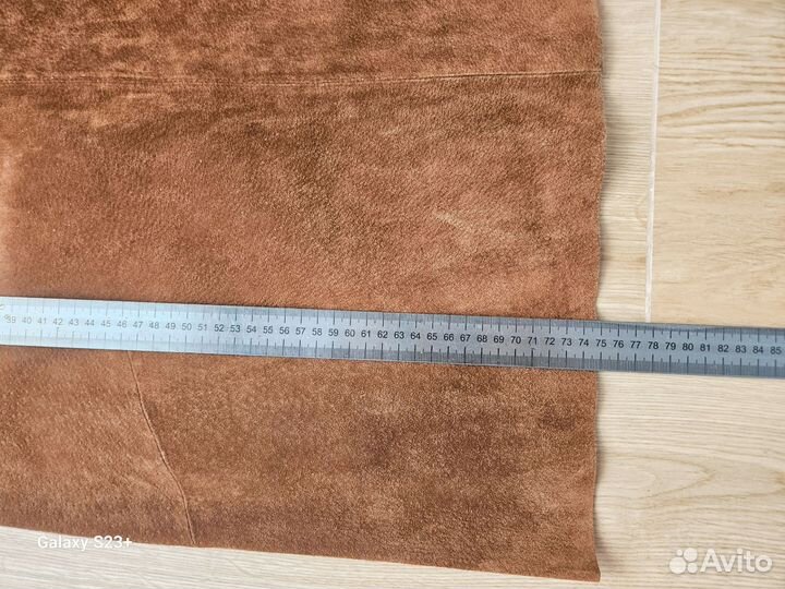 Юбка натуральная замша Zara