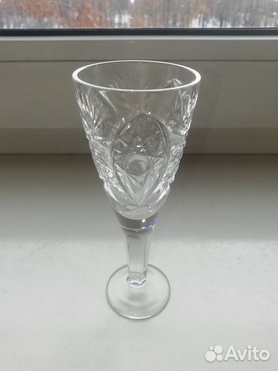 Хрустальные рюмки на ножке СССР