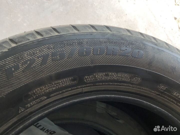 Michelin Latitude Tour 275/60 R20