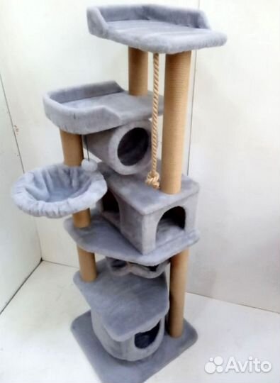 Классный высокий комплекс для одной или нескольких кошек всех пород высота 190 см от производителя