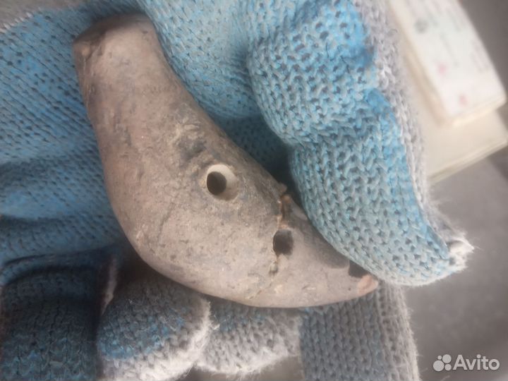 Свисток глиняный древний