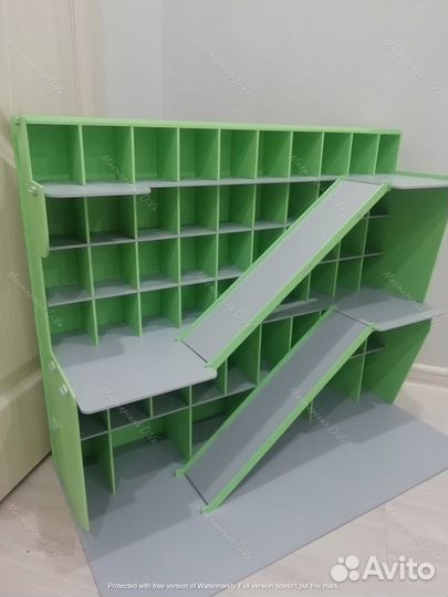 Парковка для машинок Стандарт с покраской