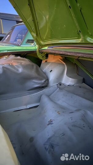 Светлый пластик багажника 2106