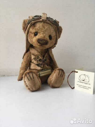 Коллекционный авторский мишка тедди. Ручная работа