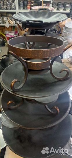 Чугунный садж с поставкой