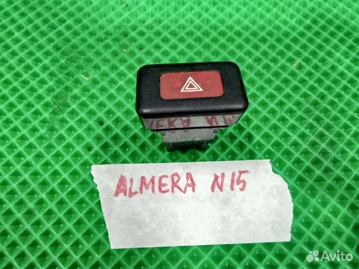 Кнопка аварийки Nissan Almera N 15 1995-2000 25290