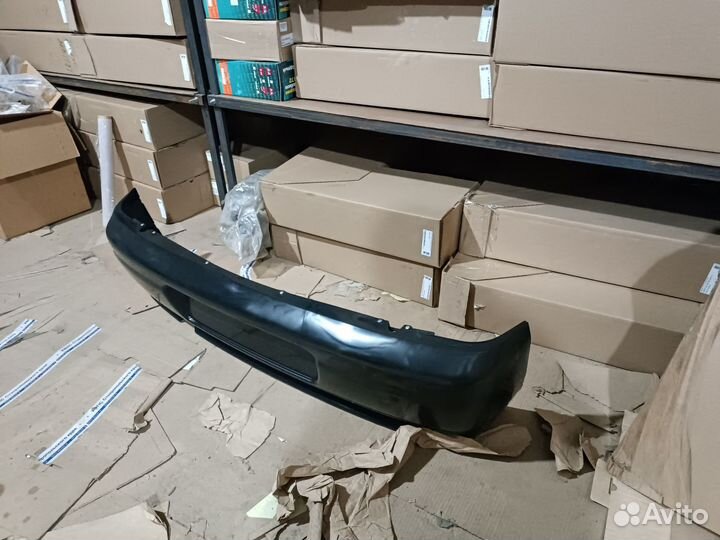 Бампер задний ваз 2112 неокрашенный