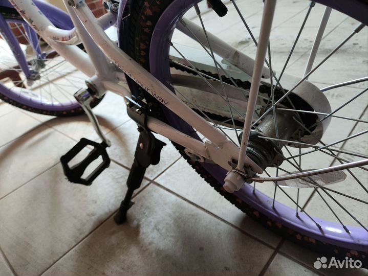 Детский велосипед для девочки rush hour unicorn 18