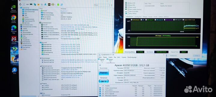 Компьютер -игровой монстр 12400f/3060ti