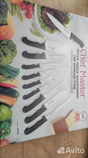 Набор кухонных ножей Chef Master