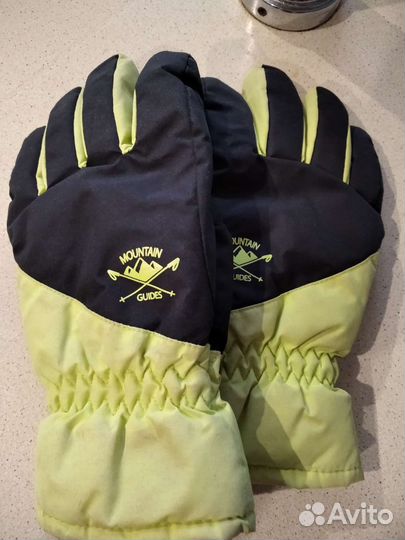 Перчатки горнолыжные подростковые